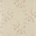 Satin Flowers Z66833 Beige wallpaper with soft pink floral design