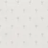 Satin Flowers Z66847 Light Gray Floral Wallpaper