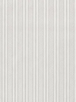 Satin Flowers Z66848 papier peint gris motifs rayures et losanges