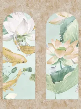 Satin Flowers Z66867, Wallpaper Panel
