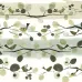Satin Flowers Z66893 Grüntöne Vögel und Zweige Wandpaneele