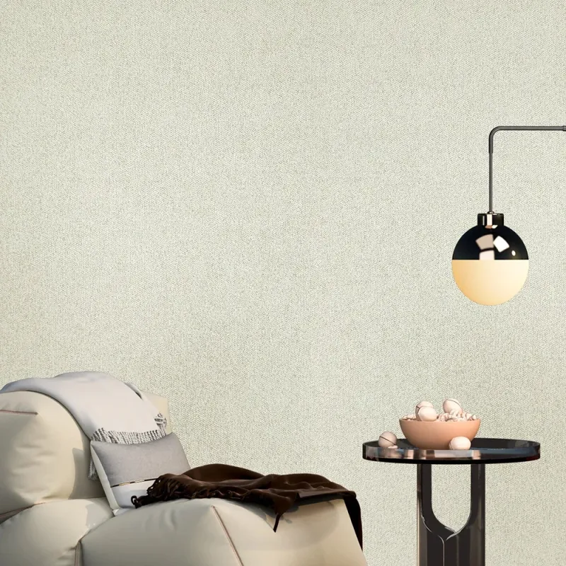 Savana Z77526 Papier Peint Crème Beige Gris Chaleureux Tissu