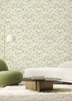 Savana Z77500 Grüne Blätter Muster Tapete 5m²