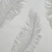 Savana Z77528 Grey Large Feather Pattern Wallpaper 5m²