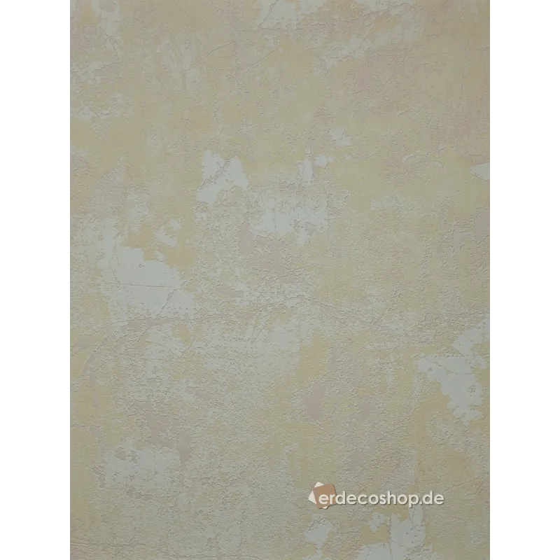 Papier peint texturé beige et saumon avec un motif d'effet béton de la collection Savana