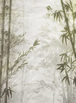 Savana Z77589 Panneau Mural Bambou Doré