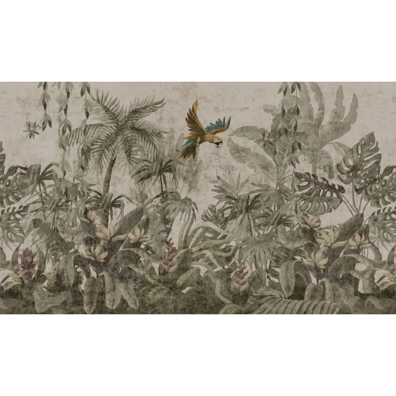Zambaiti Parati Z77577 Madagaskar Tropik Duvar Paneli