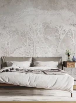 Savana Z77565 Taupe Fossil Tree Pattern Wall Panel
