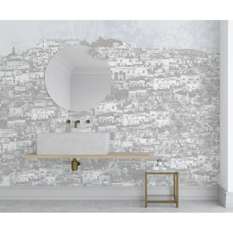 Zambaiti Parati Z77568 Matera Stadtlandschaft Wandpaneel