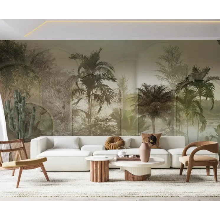 Zambaiti Parati Z77587 Panneau Mural Forêt Tropicale