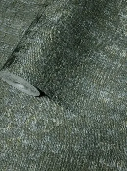 Tradizione Italiana Z21711 dark grey anthracite bronze sisal fabric embossed