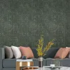 Tradizione Z21711 peint relief tissu sisal gris foncé anthracite bronze