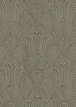 Tradizione Italiana Z21716 3D taupe metallic fabric textured wallpaper roll