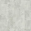 Trussardi 7 Z18937, Papier Peint Abstraction Géométrique Effet Vieilli Gris Clair, 7m²
