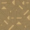 Trussardi 7 Z18941, Papier Peint Géométrique Abstrait Beige, 7m²