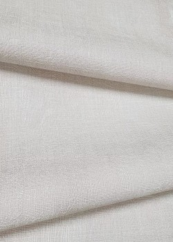 Trussardi 7 Z18918, Jute Textured Light Beige Plain Wallpaper, 7m²