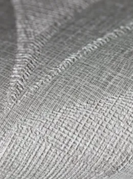 Trussardi 7 Z18920, Keten Dokulu Mozaik Tropikal Yaprak Duvar Kağıdı, 7m²