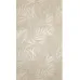 Trussardi 7 Z18922, Leinenstruktur Mosaik Tropisches Blatt Tapete, 7m²