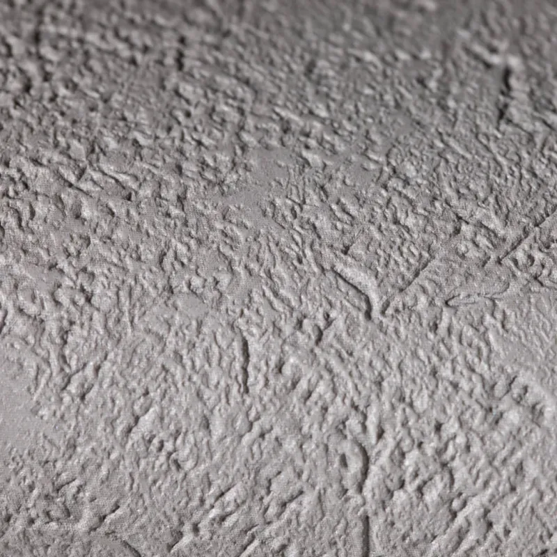 Papier peint en fibre intissée moderne à texture légère et aspect béton vieilli abstrait dans des tons gris/beige