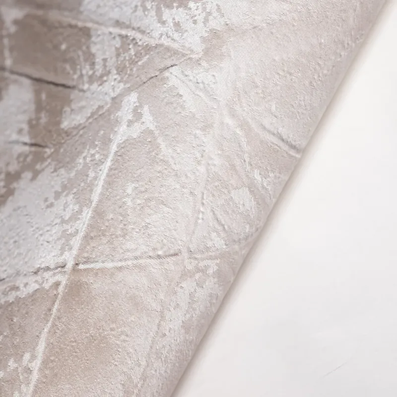 Abstract distressed geometric beige non-woven wallpaper