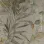 Trussardi 8 Z30338, Braun Hintergrund Tropische Blumen Tapete, 7m²