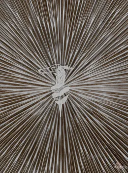Trussardi 8 Z30357 Raggi Levriero Panneau Mural et Papier Peint Photo, 6m²