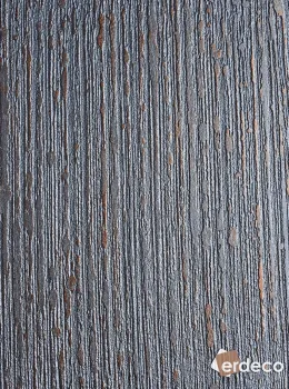 Antrasit Çizgili Metalik Bronz Efektli Duvar Tasarımı m², E106