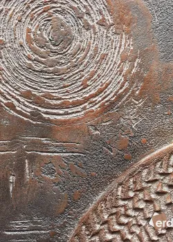 Metall-Effekt Geometrisch Gemusterte Dekorative Wandgestaltung m², E121